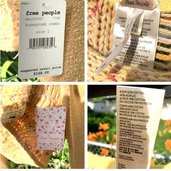 SALE Free People Honey Cable Honeycomb Jumper - Picture 8 of 9